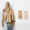Summer Breathable Tassels Shawl Women Hijab Scarf