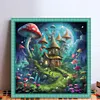 Mushroom House-16CT Stamped Cross Stitch 40*40cm/15.75*15.75in tapestrymarket