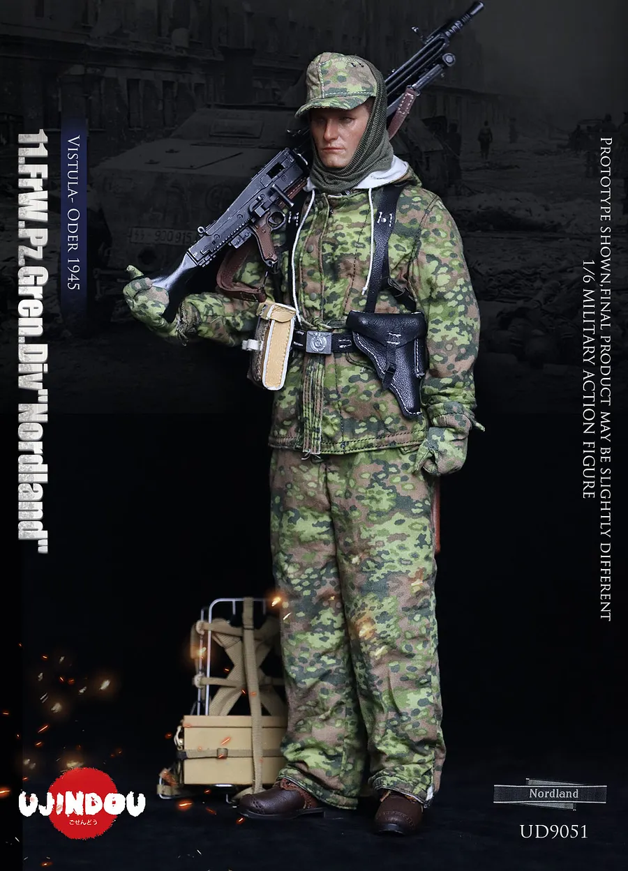 UJINDOU - 1/6 WWII 11. FrW. Pz. Gren. Div 