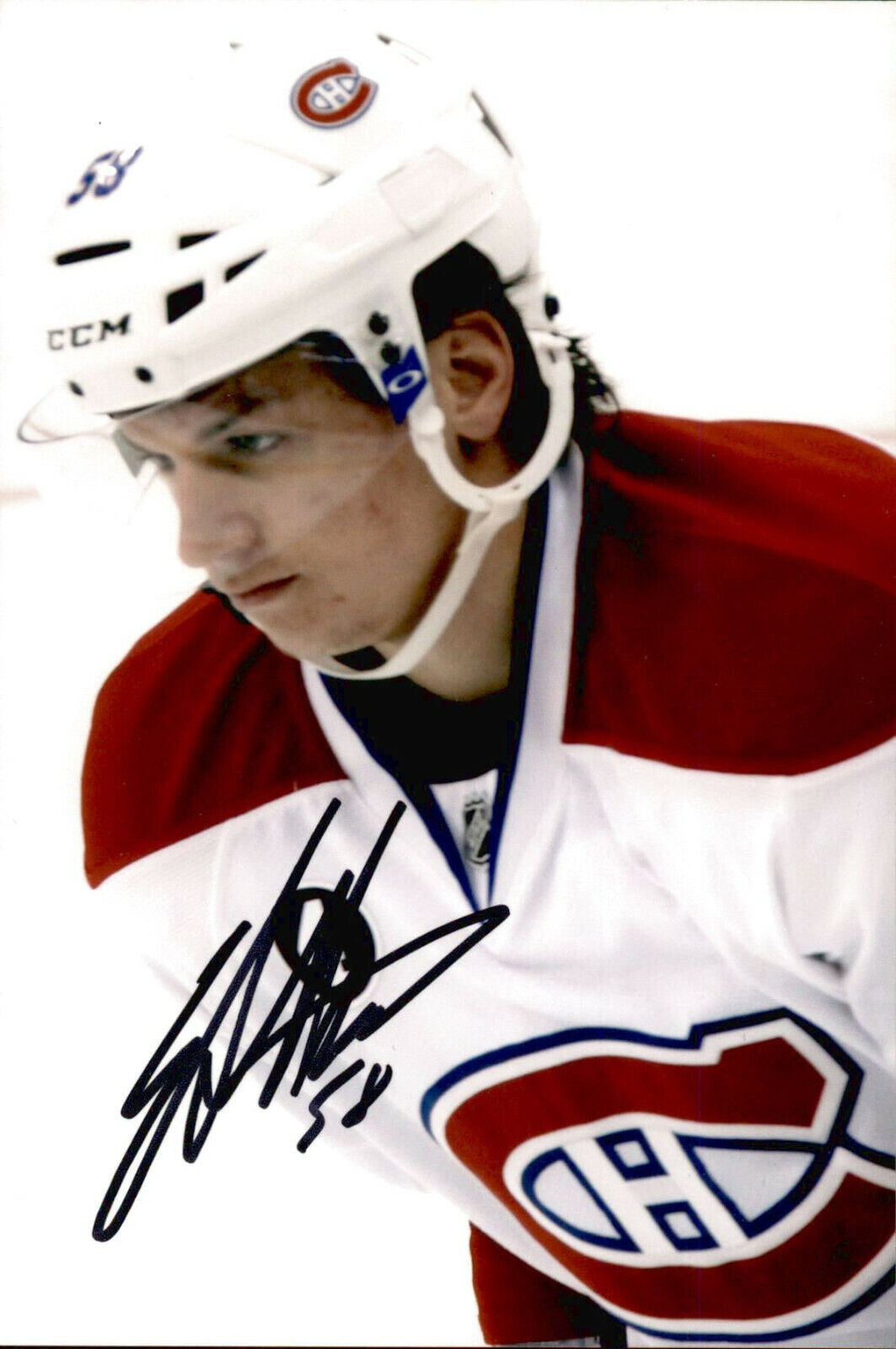 Sven Andrighetto SIGNED 4x6 Photo Poster painting MONTREAL CANADIENS / COLORADO AVALANCHE