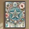 Diamond Painting-DIY Full Round Drill Five-pointed Star