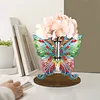 Vase Papillon En Bois-Ornement De Bricolage