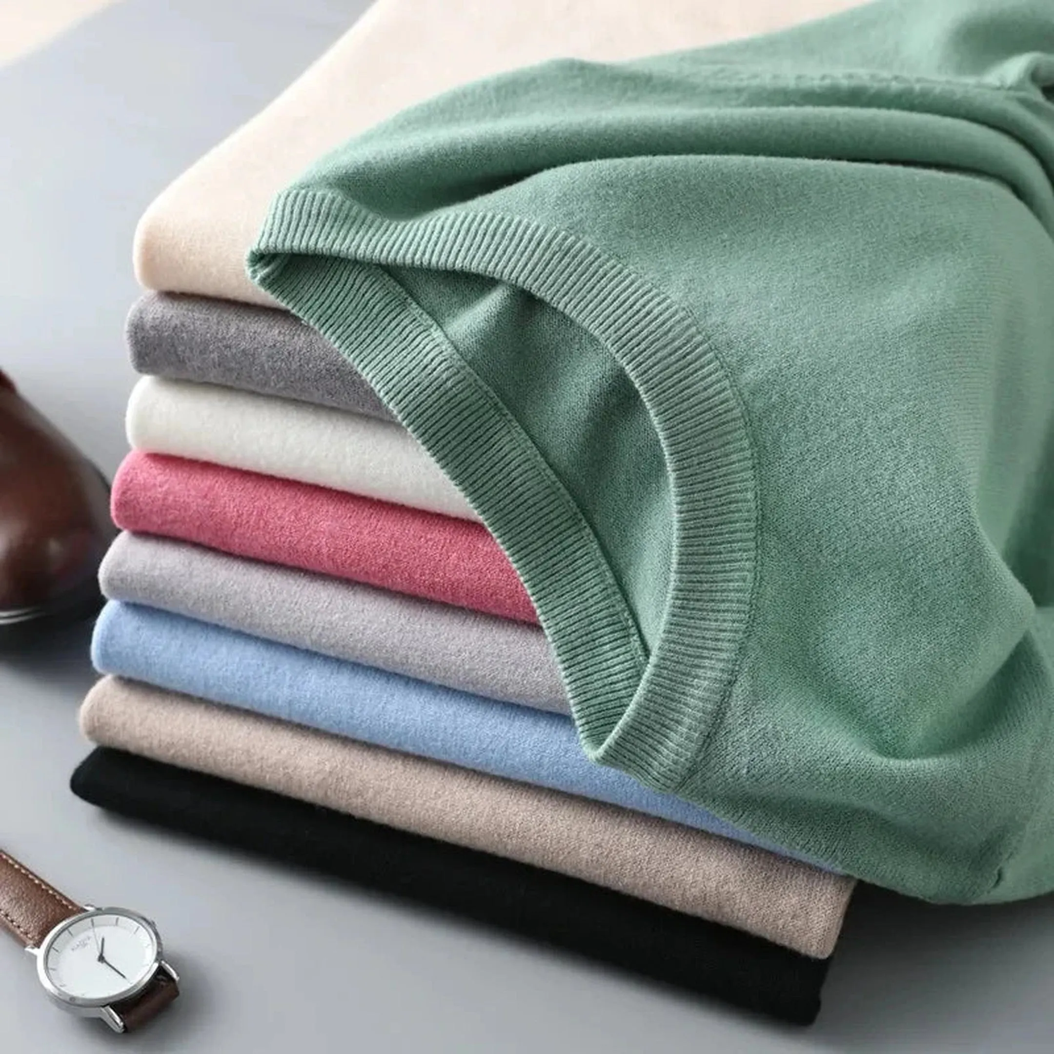 Men's Merino Wool Comfort Tee &ndash; Breathable Everyday T-Shirt