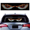 2Pcs LED Car Evil Eyes Warning Lamp USB Car Decoration Devil Eye Light for Truck