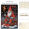 DIY Santa Claus Special Shaped Diamond Painting Notebook