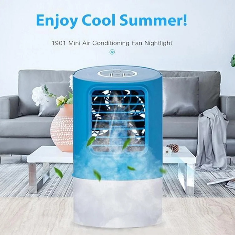 Round Portable Mini Air Cooler | 168DEAL