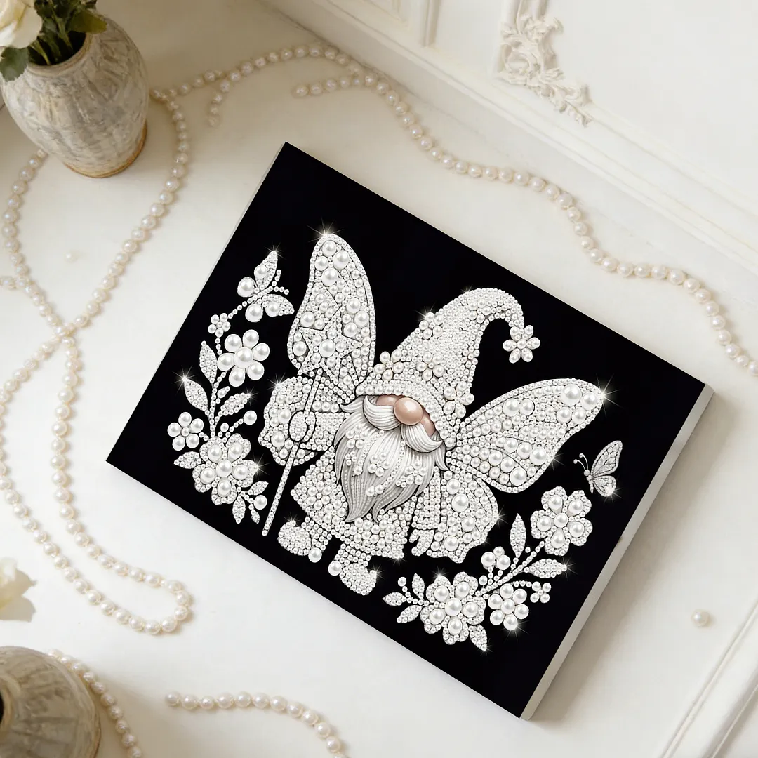 Goblin DIY Pearl Painting Kits with Frame 20x30cm Pearl Gem Paintings Picture Arts Craft for Adults/Beginners Gift Home Wall Decor