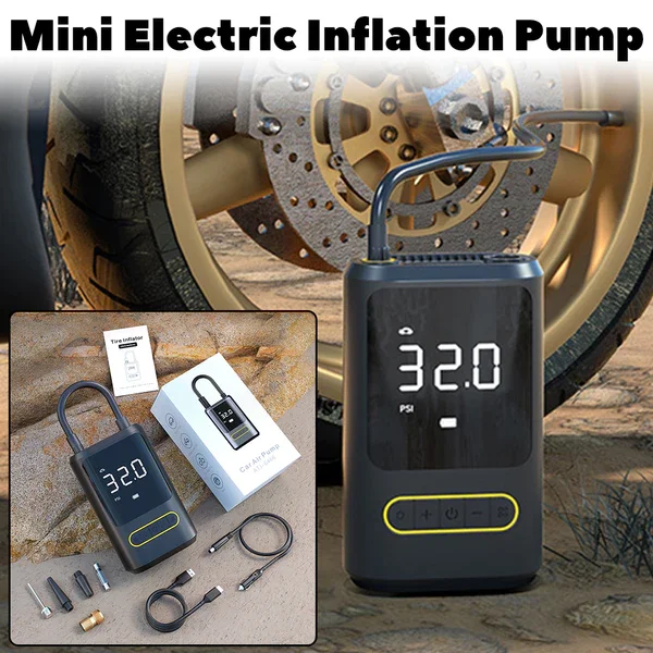 ELECTRIC JUMP STARTER & POWER BANK & TYRE INFLATOR COMBO OPTION TO BUY!