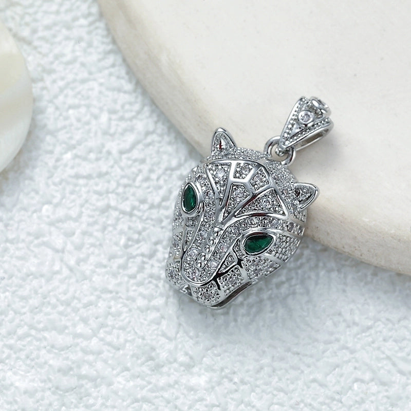 1 Piece Copper Lion Elephant Horse Pendant