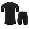 2025/2026 Real Madrid Pre-Match Training Black Shirt+Shorts 1:1 Thai Quality