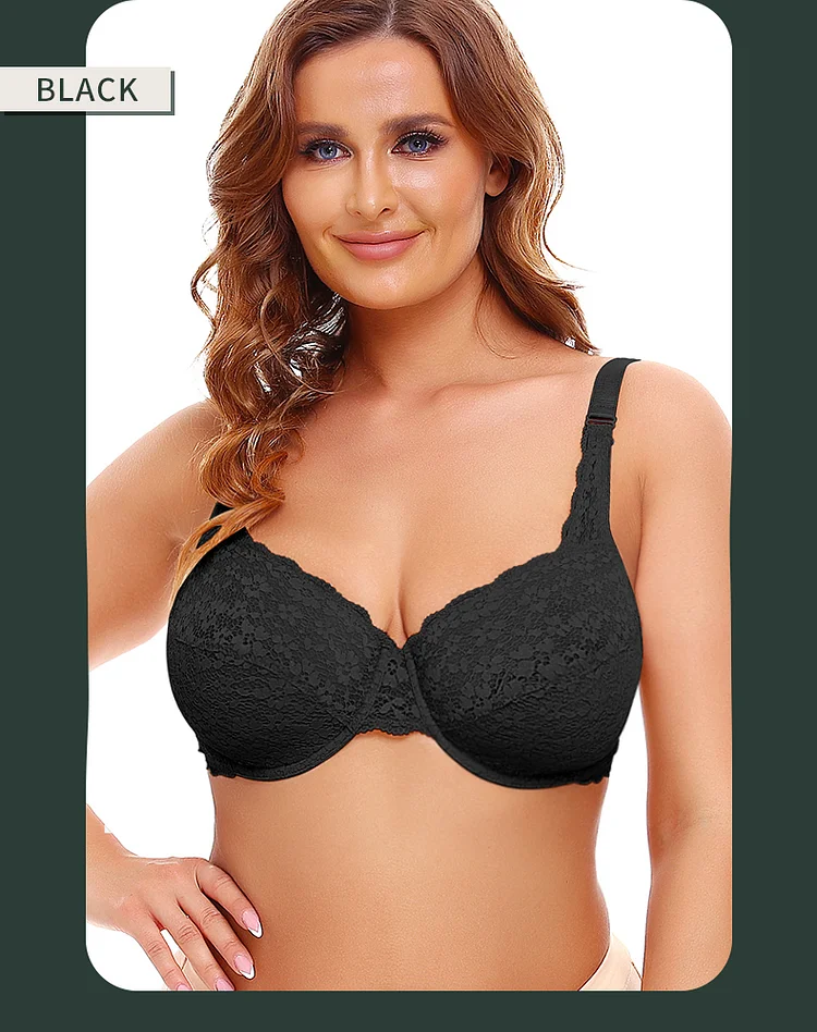 Plus Size Sexy Lace Bra