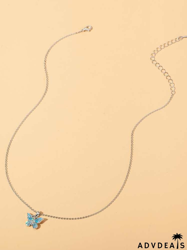 Butterfly Charm Necklace