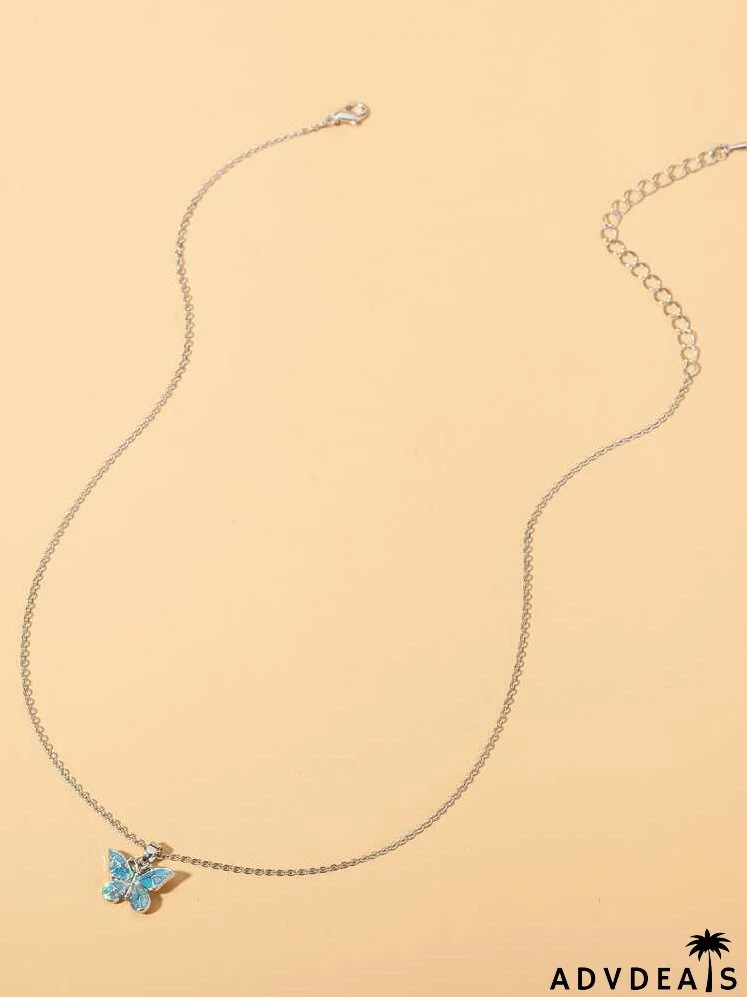 Butterfly Charm Necklace