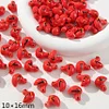 Red Serie Ceramic Beads DIY Bracelet Necklace Accessories