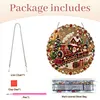 TrainDIY Diamond Painting Pendant 24cm Double-Sided Crystal Resin