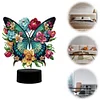 Cute Butterfly DIY Diamonds Painting Table Lamp 5D Diamond Painting Night Light