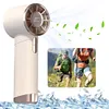 Portable Handheld Turbo Fan Desktop Cooling Fan 100 Gear Wind for Outdoor Travel