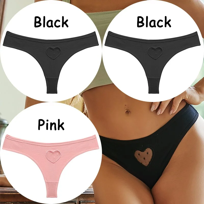 Billionm Lace Panties Cotton Women's Underwear Thong G-String Sexy Lingerie Soft Female Underpants Solid Color Pantys S-XL