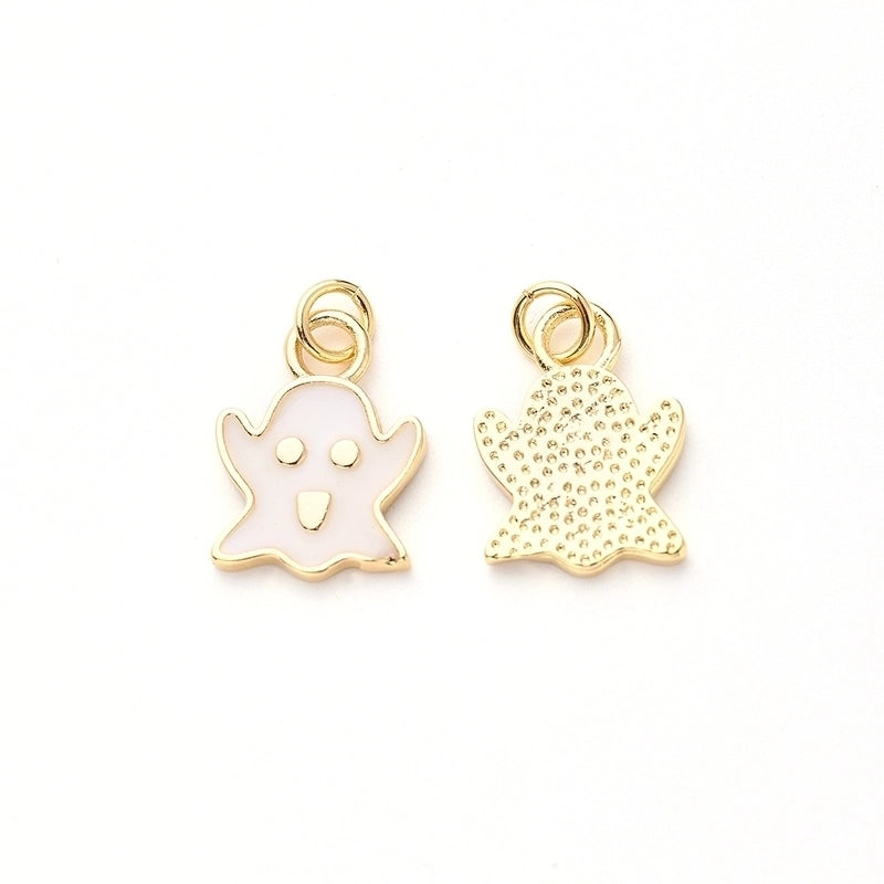 1 Pc/Package 16x12mm Hole 3~3.9mm Copper Gold Plated Grimace Polished Pendant