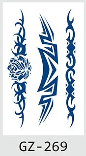 Temporary Tattoos Stickers Geometry Flower Snake Scorpion Juice Ink Lasting Waterproof Arm Chest Waist Hip Realistic Fake Tatoo
