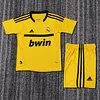 2011-2012 Retro Real Madrid Goalkeeper Football Shirt 1:1 Thai Quality Kids Size