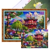 (US Local)Landscape-11CT Stamped Cross Stitch Kit(80x60cm)