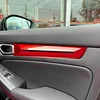 x xotic tech Interior Side Door Panel Strip Cover Trim, Sporty Red, Compatible with Honda Civic 11th Gen 2022 2023 2024 2025