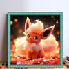 Pokémon Eevee-11CT Stamped Cross Stitch 40*40cm/15.75*15.75in