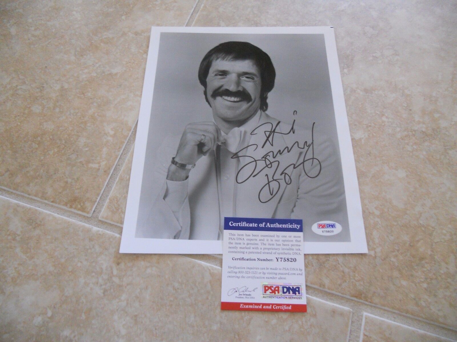 Sonny Bono Signed Autographed 8x10 Photo Poster painting PSA Certified