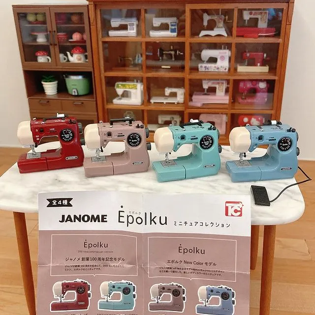 Mini Home Machine Miniature Diorama Home Appliance Sewing Machine