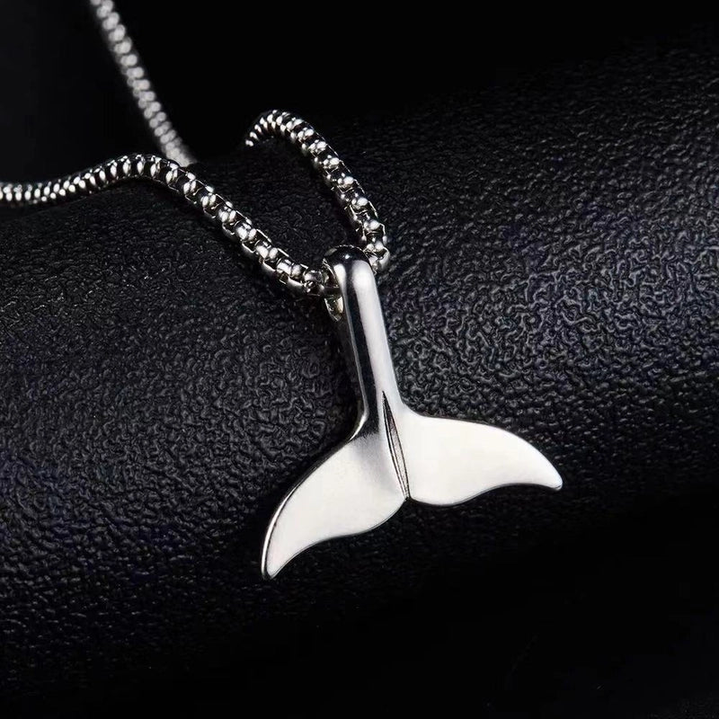Hip-Hop Vintage Style Animal Letter Alloy Titanium Steel Plating Men’s Pendant Necklace Men Pendant Necklaces