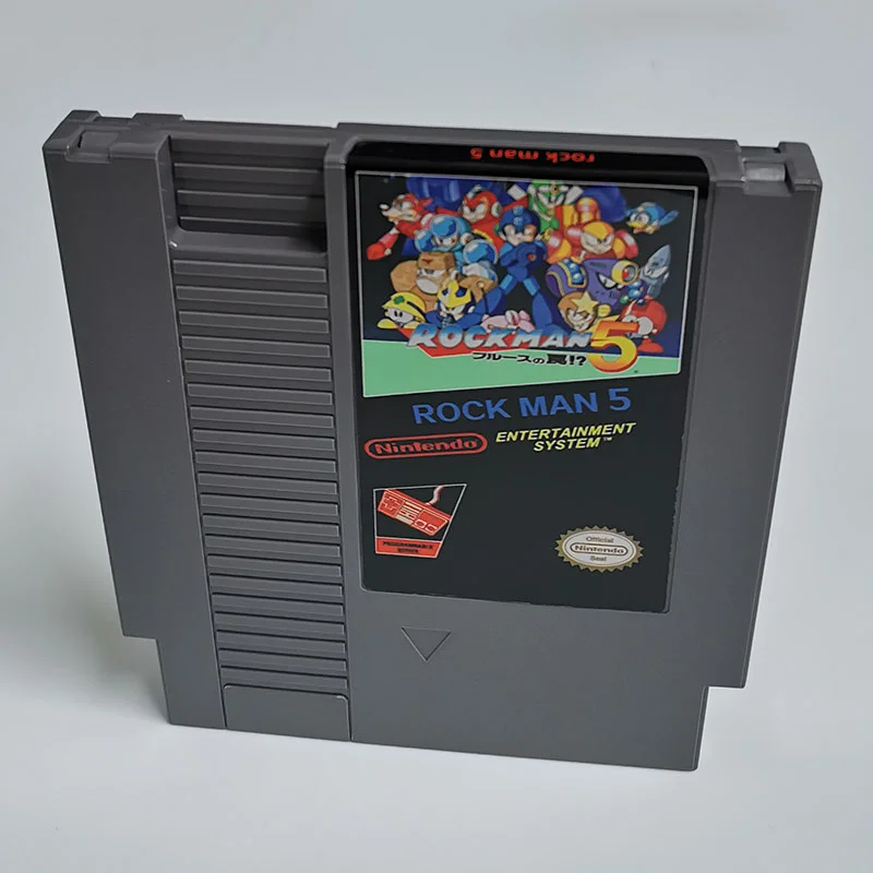 Rockman 5: Blues no Wana! For Nintendo NES - 8 Bit Game Cartridge