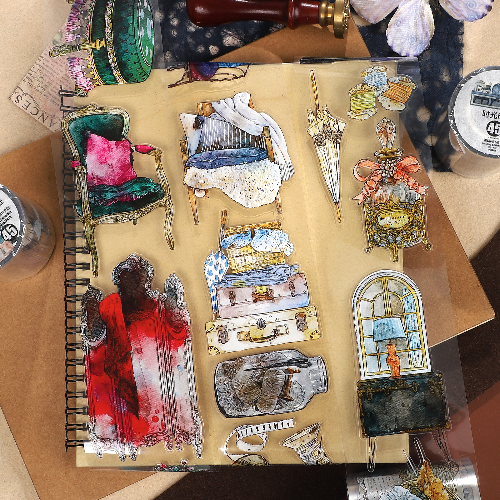 PET 테이프 - 타임 임프린트 시리즈 캐릭터