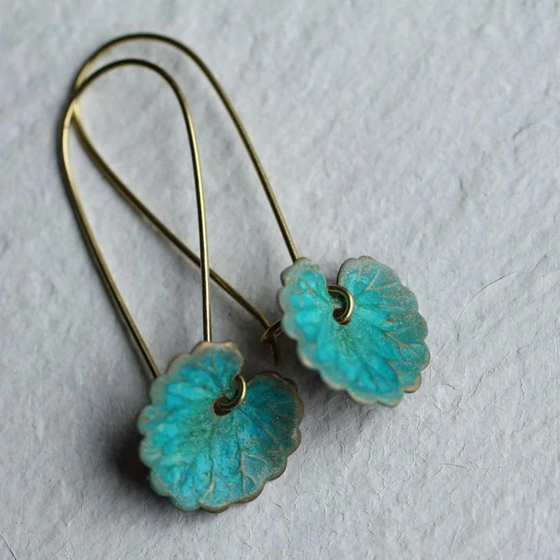 Bohemia Leaf Earrings