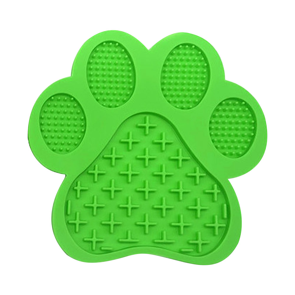 

Pet Lick Pad Suction Cup Wash Distraction Silicone Slow Food Plate (Green), 501 Original