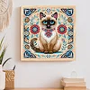 Diamond Painting-DIY Crystal Rhinestone Cat with Pattern