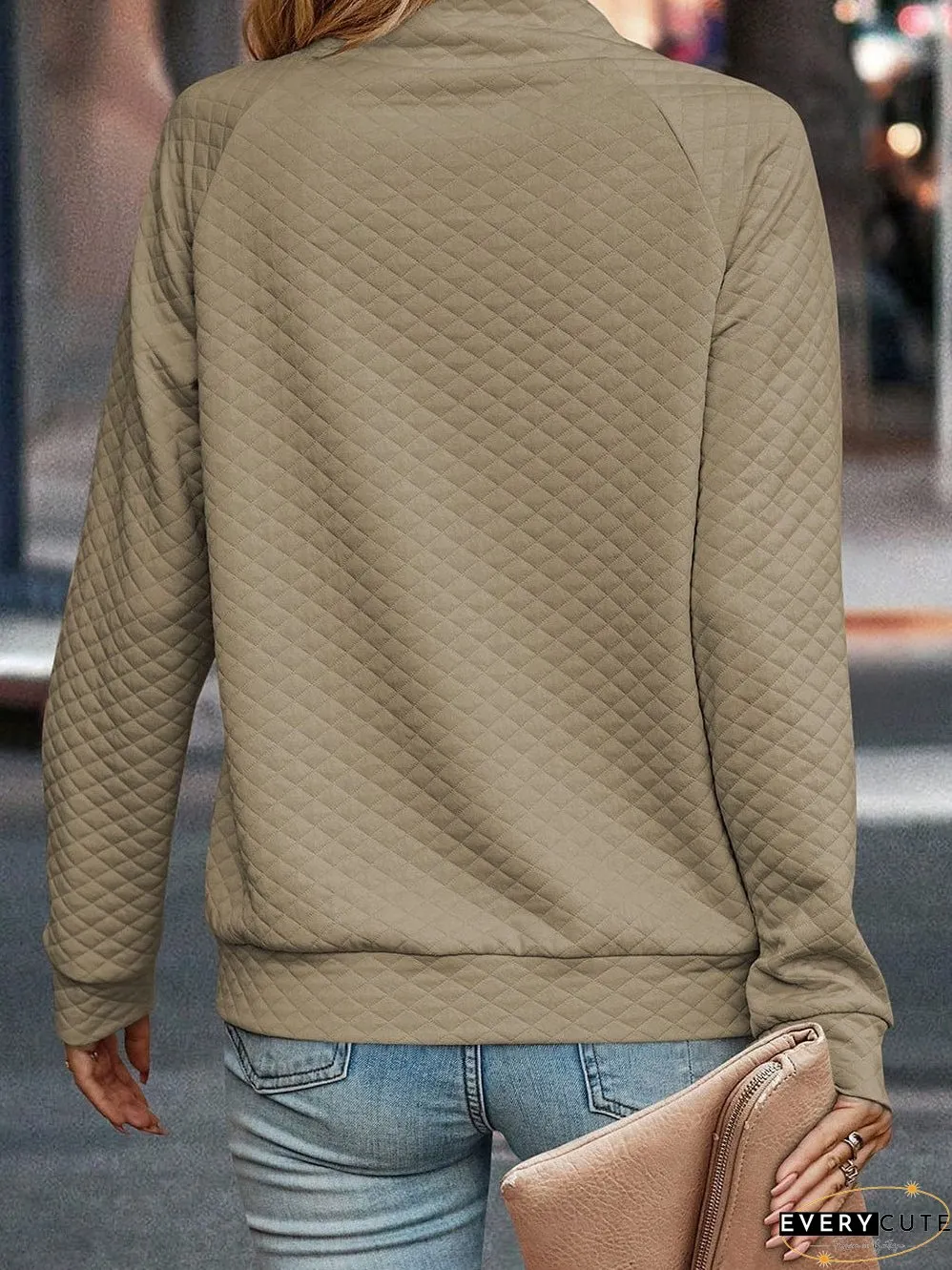 Asymmetrical Quilted Top