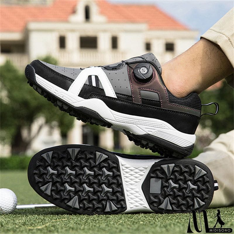 MidiSono - Men's Plus Size Casual Anti-skid Outdoor Golf Sneakers