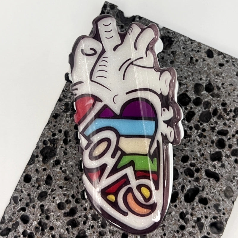 Halloween Hip-Hop Funny Women’s Pumpkin Skull Acetic Acid Sheets Hair Claws