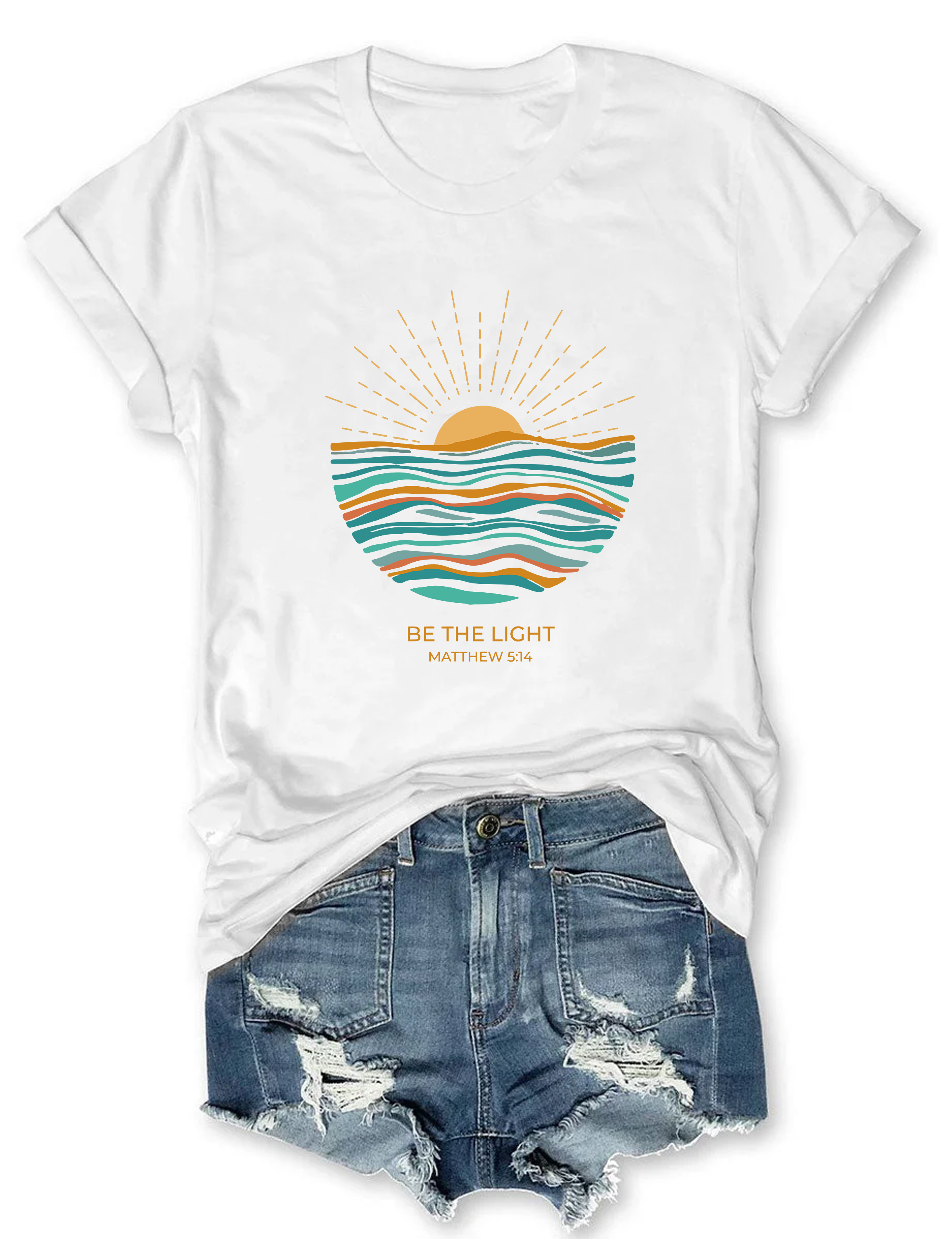 Be The Light Matthew 5:14 T-Shirt