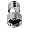 Garden Hose to Pressures Washer Adapter Leak-Proof 3/4 GHT to 1/4 Quick Connect Convert Stainless Steel Water Hose to Power Washer Connector for Car Wash Outdoor