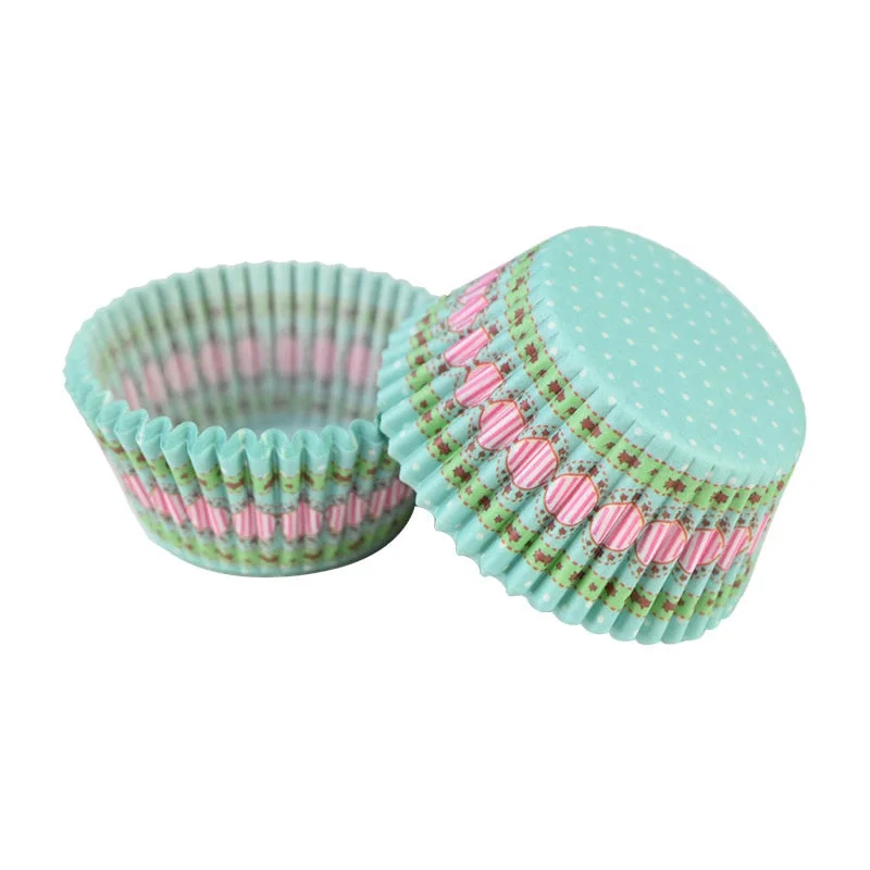 100Pcs Muffin Cupcake Paper Cups Cupcake Liner Baking Muffin Box Cup Case Party Tray Cake Decorating Tools Birthday Party Decor