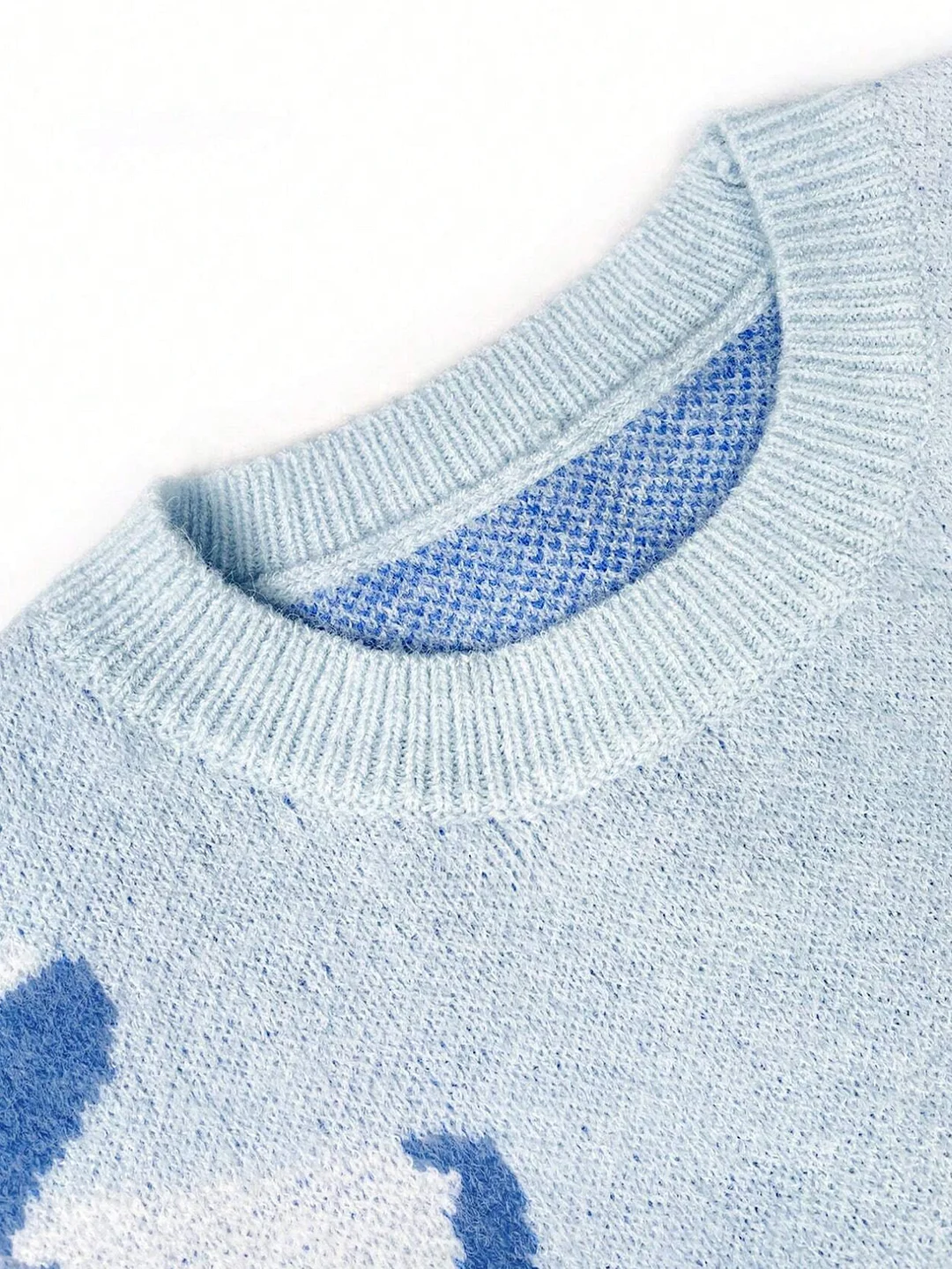 Nigikala Nigikala And Winter Women's Explosive Bow Bows Languid Loose Knitting Shirt