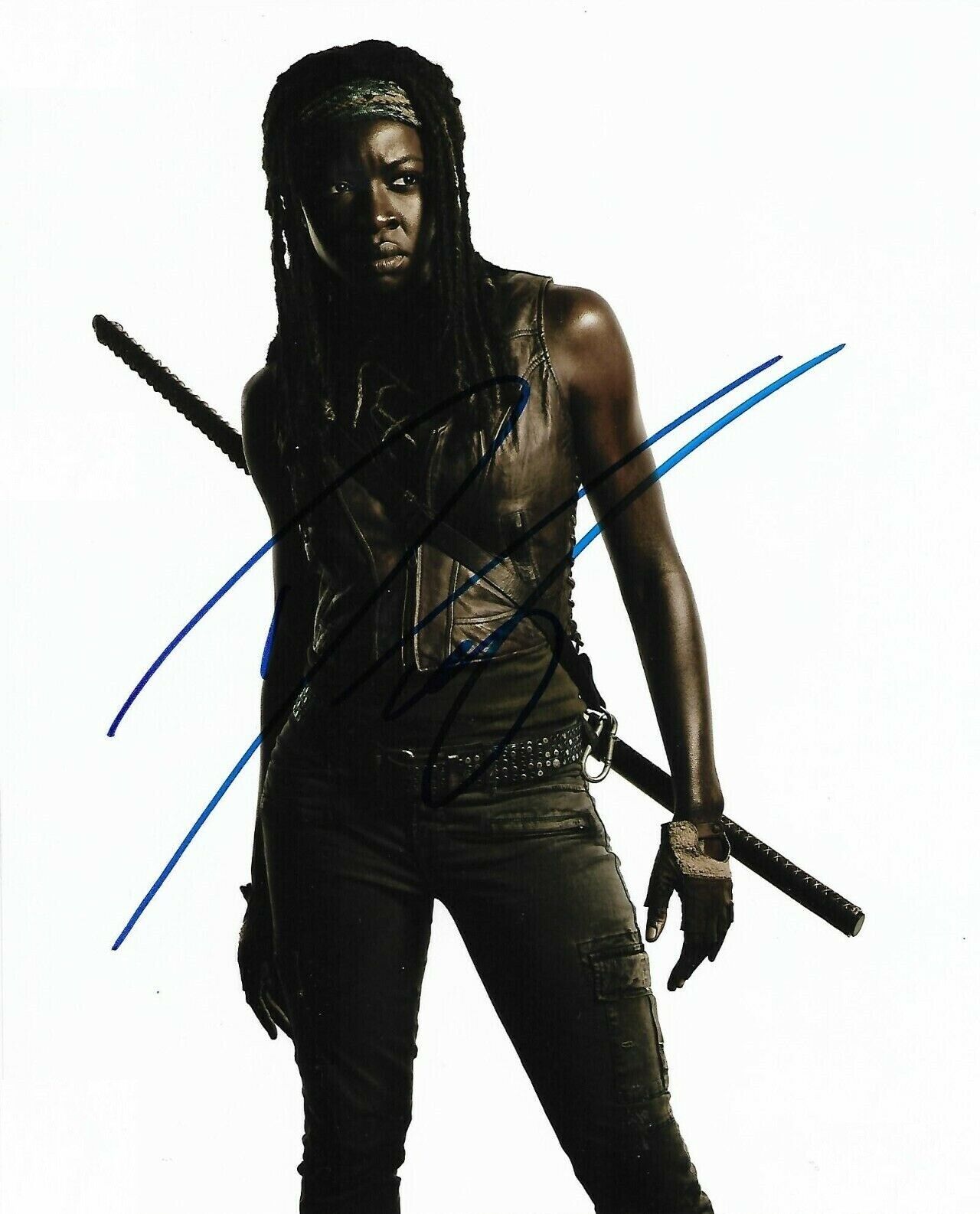 Danai Gurira Autographed Signed 8x10 Photo Poster painting ( The Walking Dead ) REPRINT