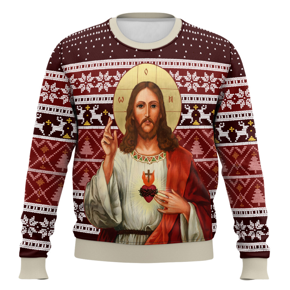 Orthodox Jesus Ugly Christmas Sweater