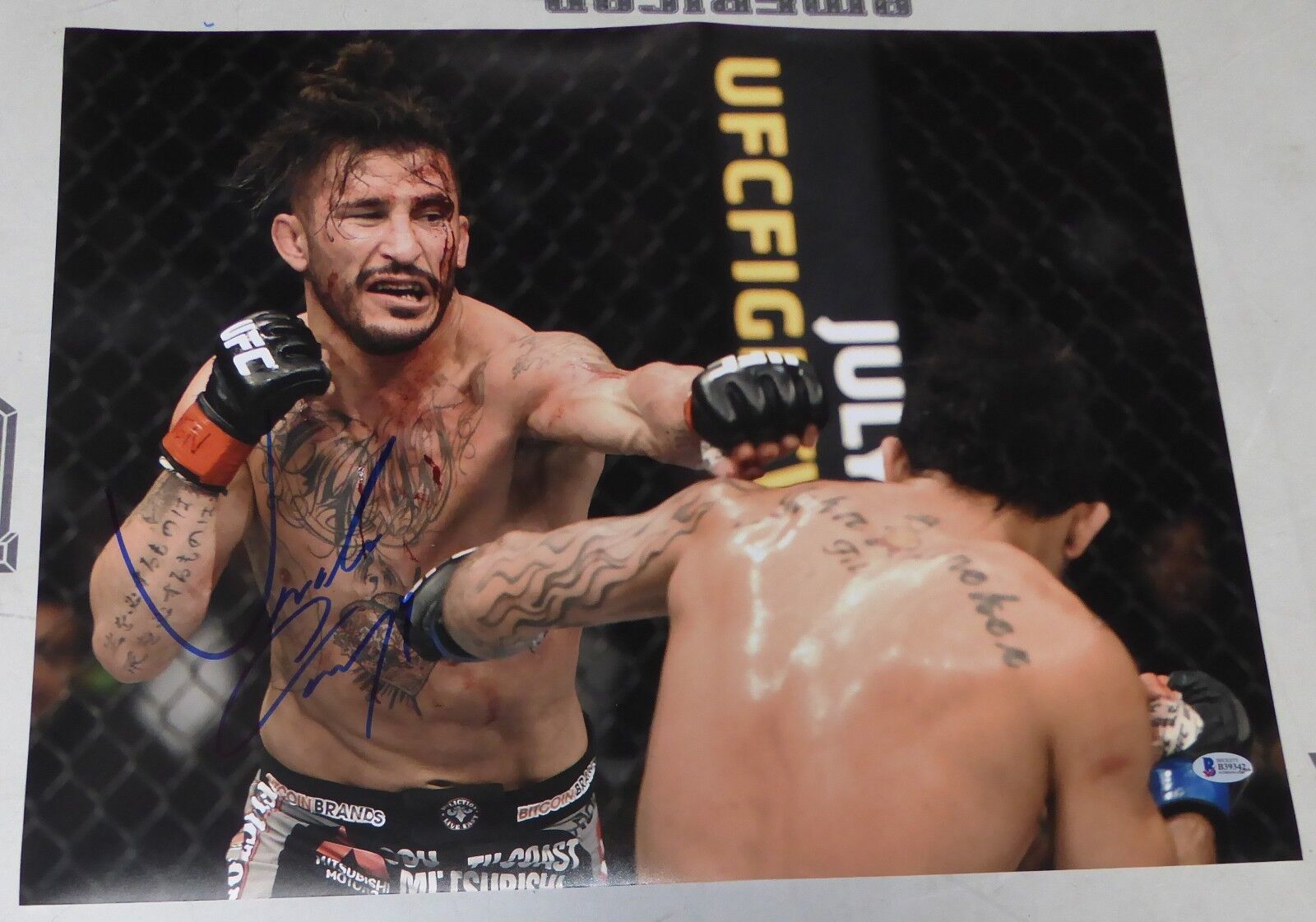 Ian McCall Signed UFC 16x20 Photo Poster painting BAS Beckett COA Uncle Creepy Picture Auto'd 4