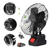 Air Circulator Fan Rechargeable Portable Camping Fan 2 Speed Settings for Car RV