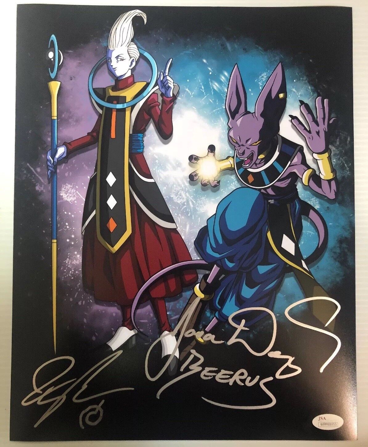 Jason Douglas Ian Sinclair Signed Autographed 11x14 Photo Poster painting Dragon Ball Z JSA COA1