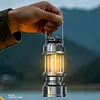 Retro Rechargeable LED Camping Lantern 3 Light Modes IP44 Waterproof