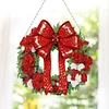 Diamond Painting Christmas Wreath Pendant